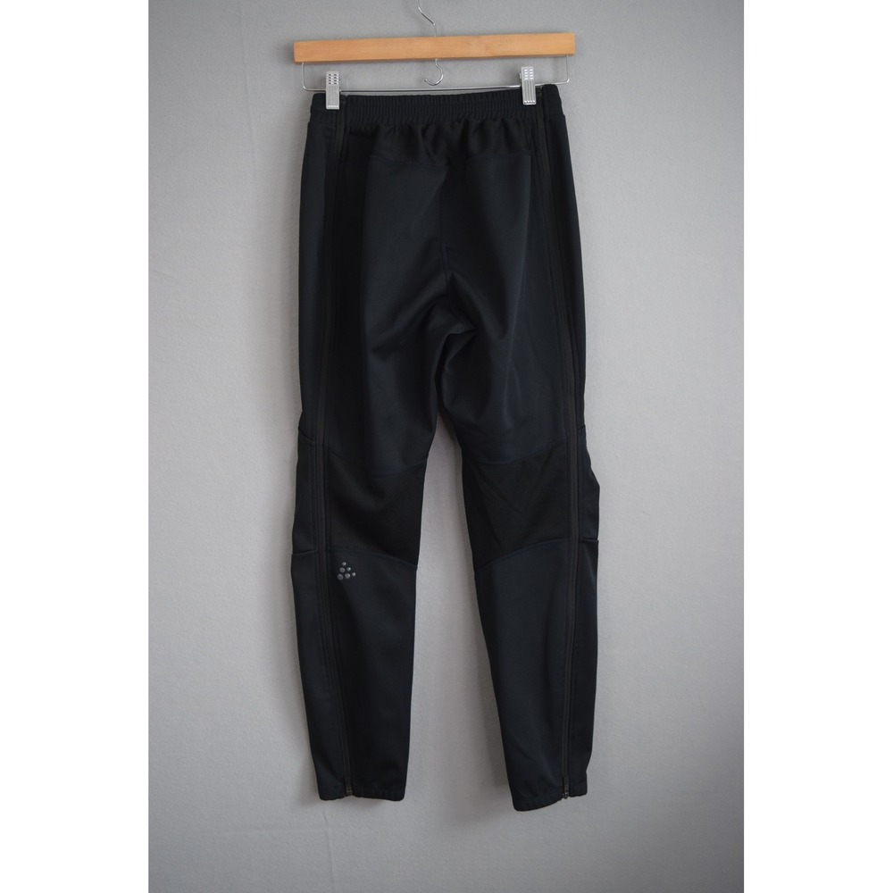 Craft CORE Essence Nordic Small Black Windproof Nordic Ski IStop Pants Mens - Picture 2 of 4